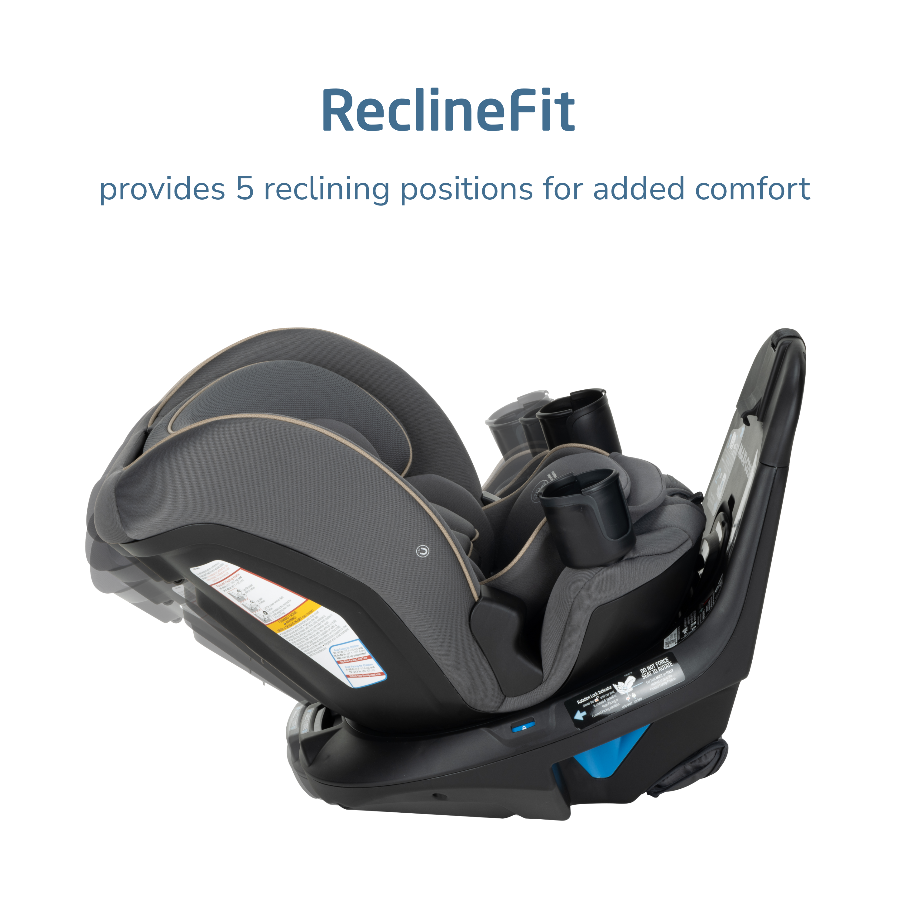 Andi 360° Rotating All-in-One Convertible Car Seat